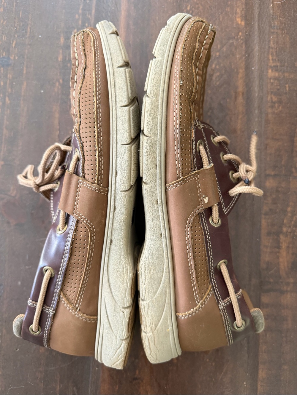 Thom McAn Ultra Flex Brown Slip-on Shoes - 11M - Picture 5 of 11